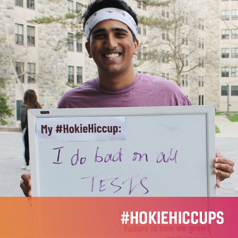 What's your #HokieHiccup? 